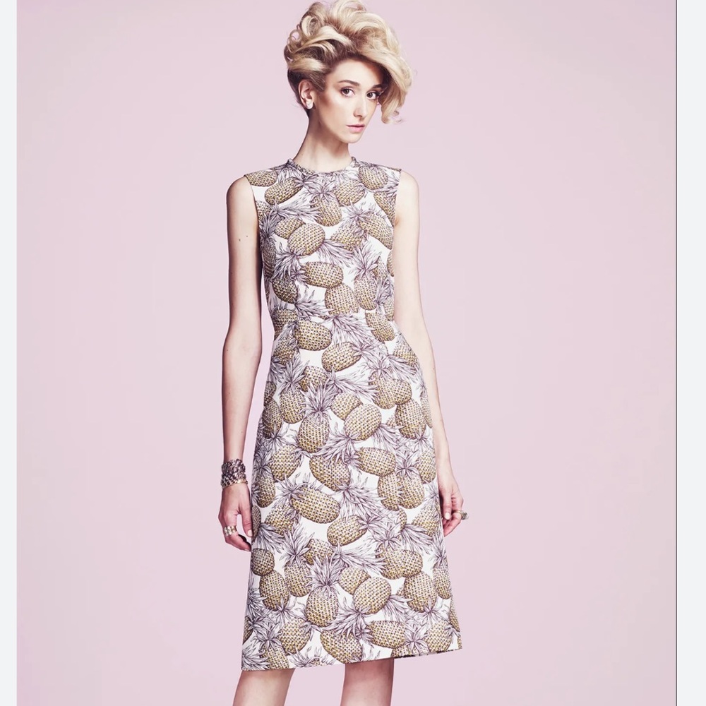 Lyn Devon Pineapple dress sz 8